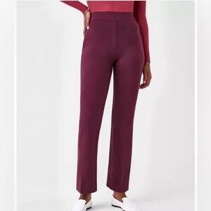 SPANX Kick Flare Perfect Pant Women’s Size 2X Chianti Stretch Pull On NWOT